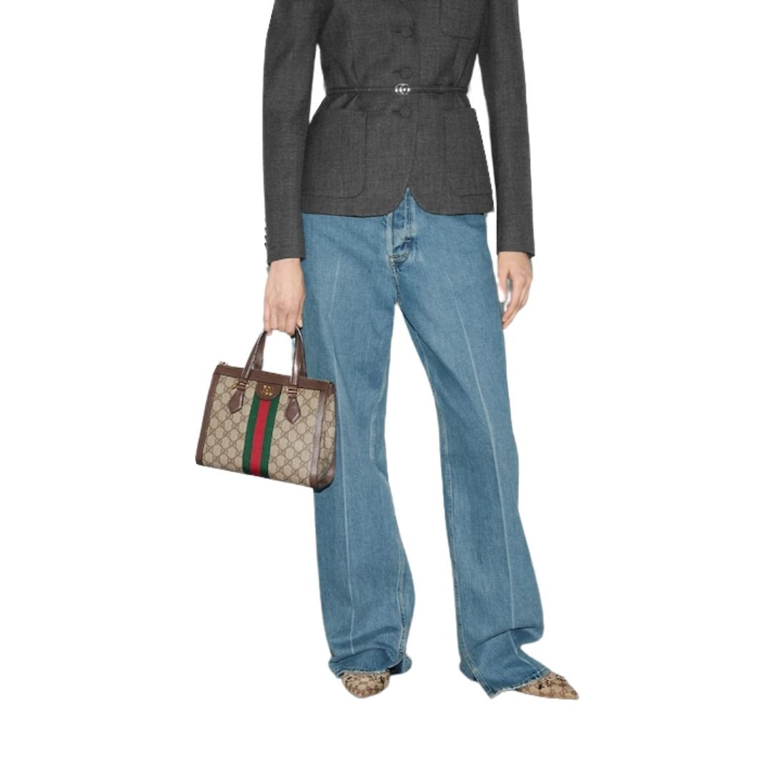 GUCCI OPHIDIA SMALL TOTE BAG