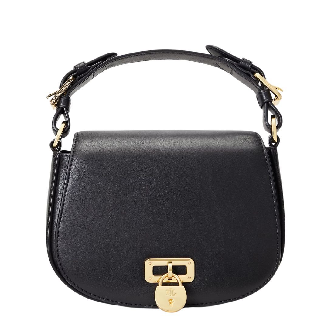 RALPH LAUREN WOMEN'S LEATHER MEDIUM TANNER CROSSBODY BAG