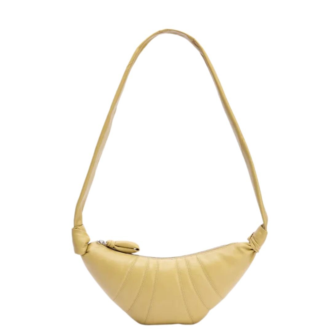 LEMAIRE CROISSANT SMALL SHOULDER BAG GINGER
