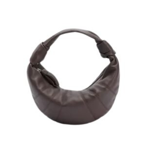LEMAIRE MINI FORTUNE CROISSANT BAG WOMEN MINK