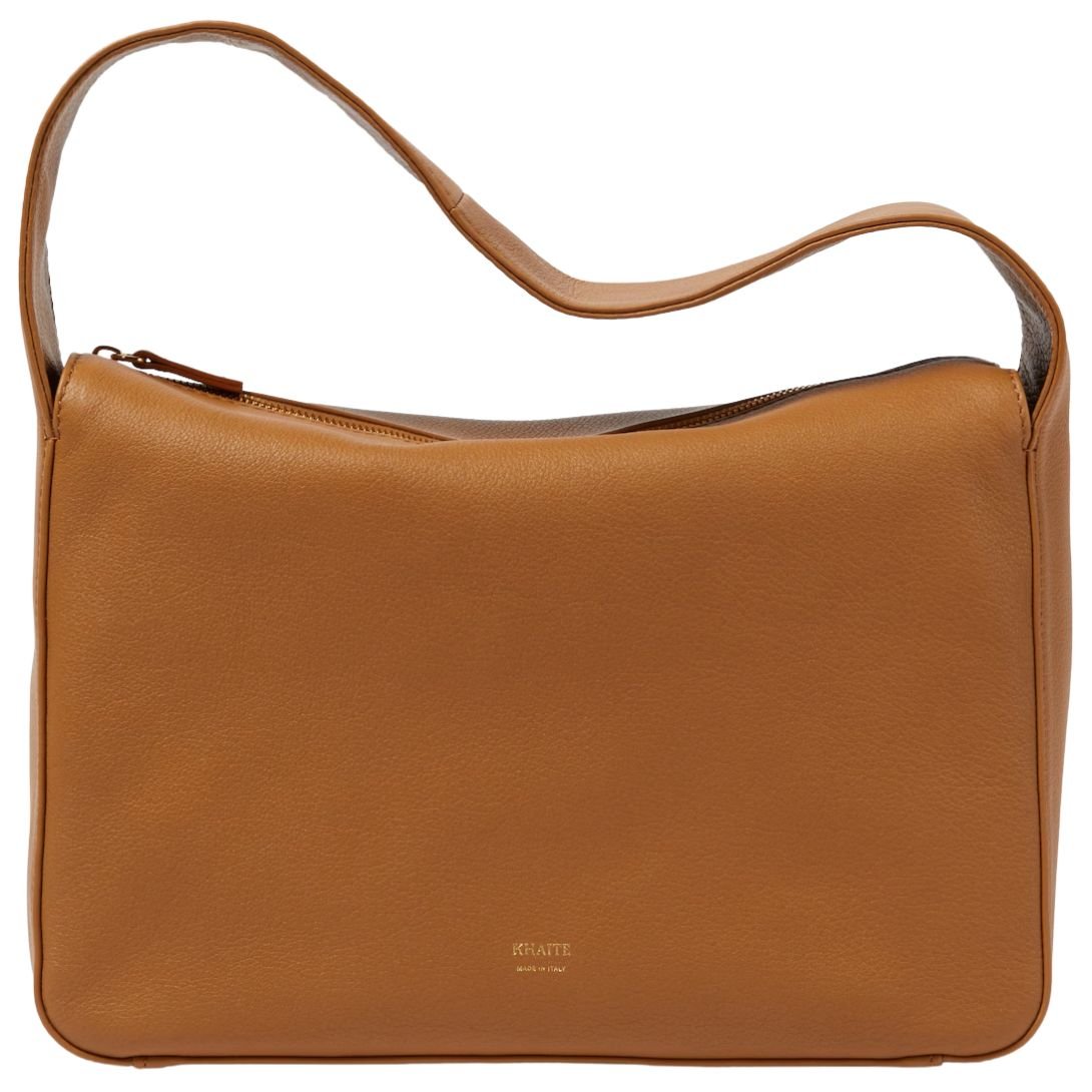 KHAITE ELENA LEATHER TOTE BAG