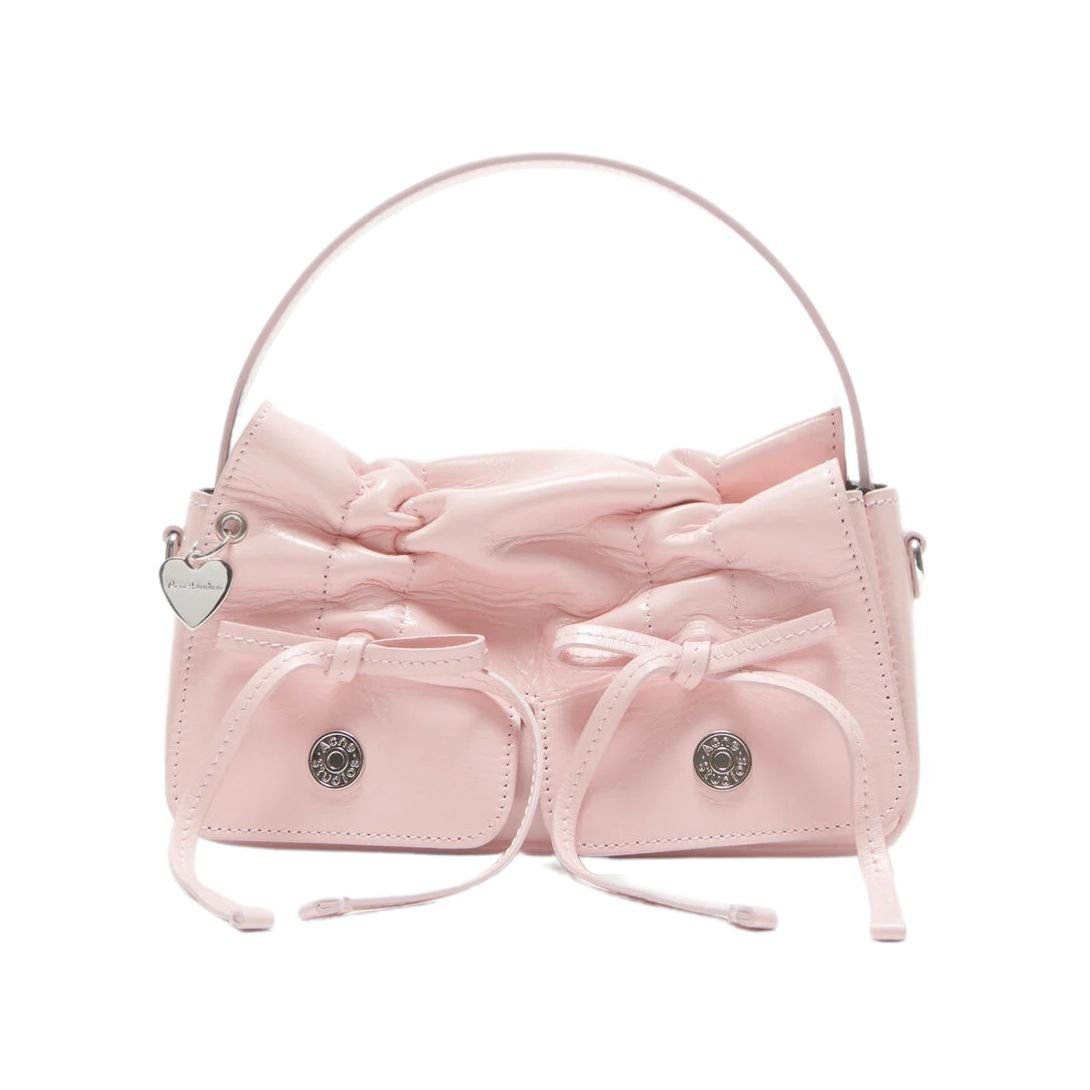 ACNE STUDIOS MULTIPOCKET MICRO BAG POWDER PINK