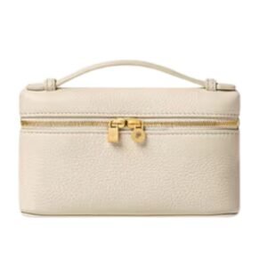 LORO PIANA EXTRA POCKET MINI POUCH OCEAN HEART