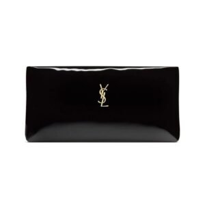 SAINT LAURENT CALYPSO POUCH IN SHINY CANVAS