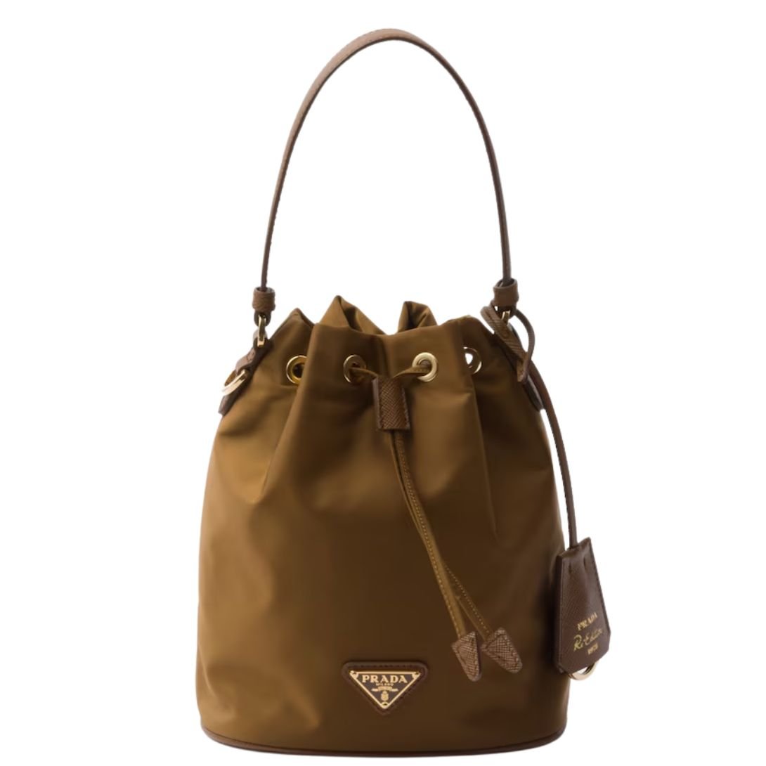 PRADA WOMEN'S MINI RE-EDITION 1978 BAG CORK BEIGE
