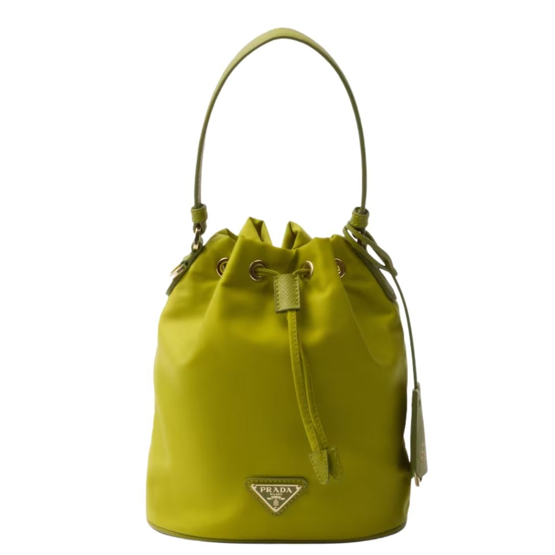 PRADA WOMEN'S MINI RE-EDITION 1978 BAG FERN GREEN