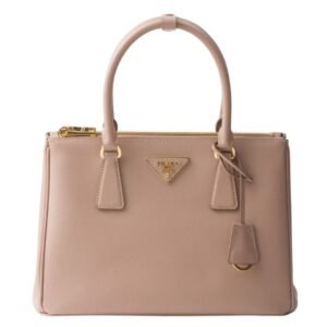 MEDIUM PRADA WOMEN’S GALLERIA SAFFIANO LEATHER BAG POWDER PINK
