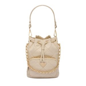 PRADA RE-EDITION 1995 SHOULDER BAG WOMEN DESERT BEIGE