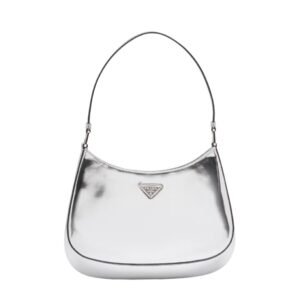 PRADA CLEO SHOULDER BAG WOMEN SILVER