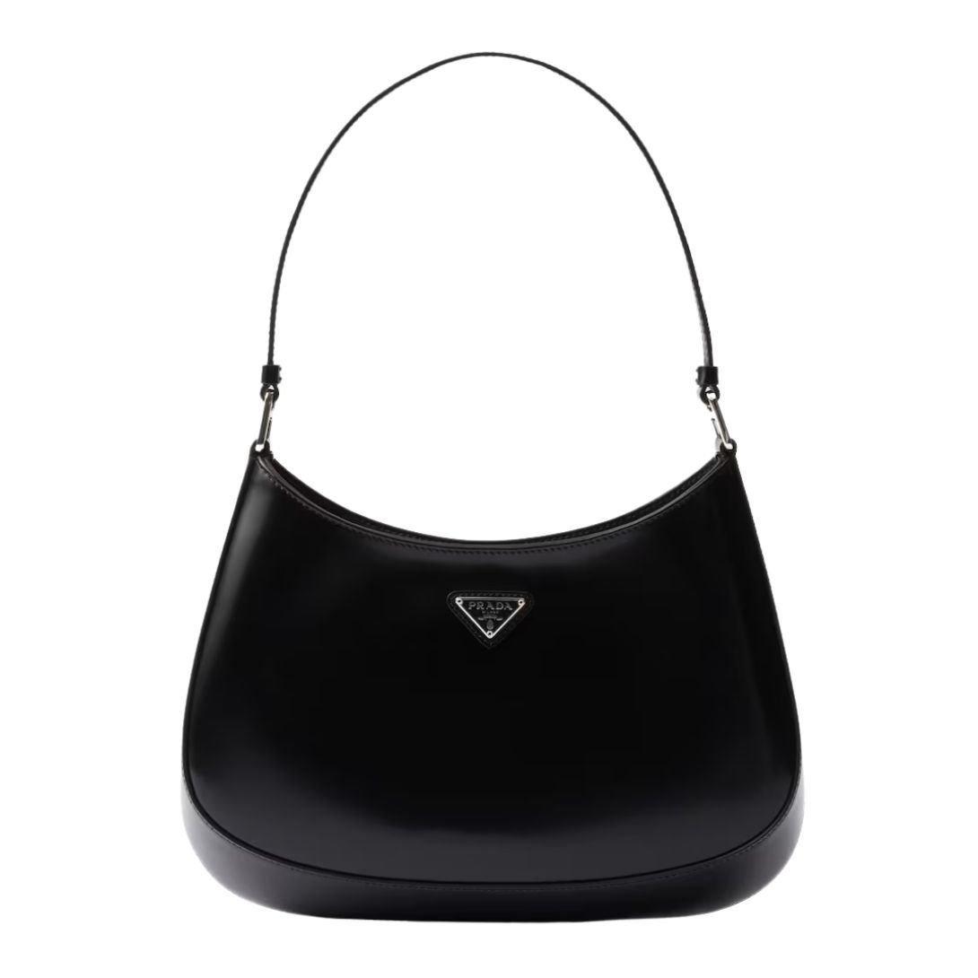 PRADA CLEO SHOULDER BAG WOMEN BLACK