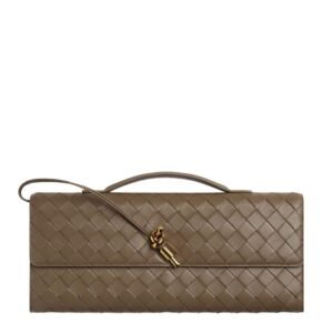 BOTTEGA VENETA WOMENS ANDIAMO CLUTCH PINECONE