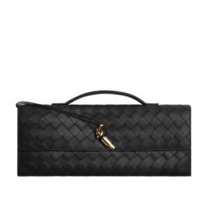 WOMEN BOTTEGA VENETA ANDIAMO CLUTCH BLACK