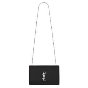 SAINT LAURENT KATE MEDIUM EMBOSSED LEATHER SHOULDER BAG WOMEN