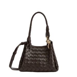 WOMAN BOTTEGA VENETA SMALL PARACHUTE BAG IN FONDANT