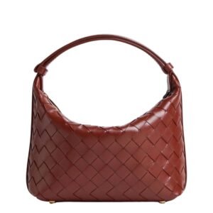 BOTTEGA VENETA WOMENS WALLACE INTRECCIATO SAPELE