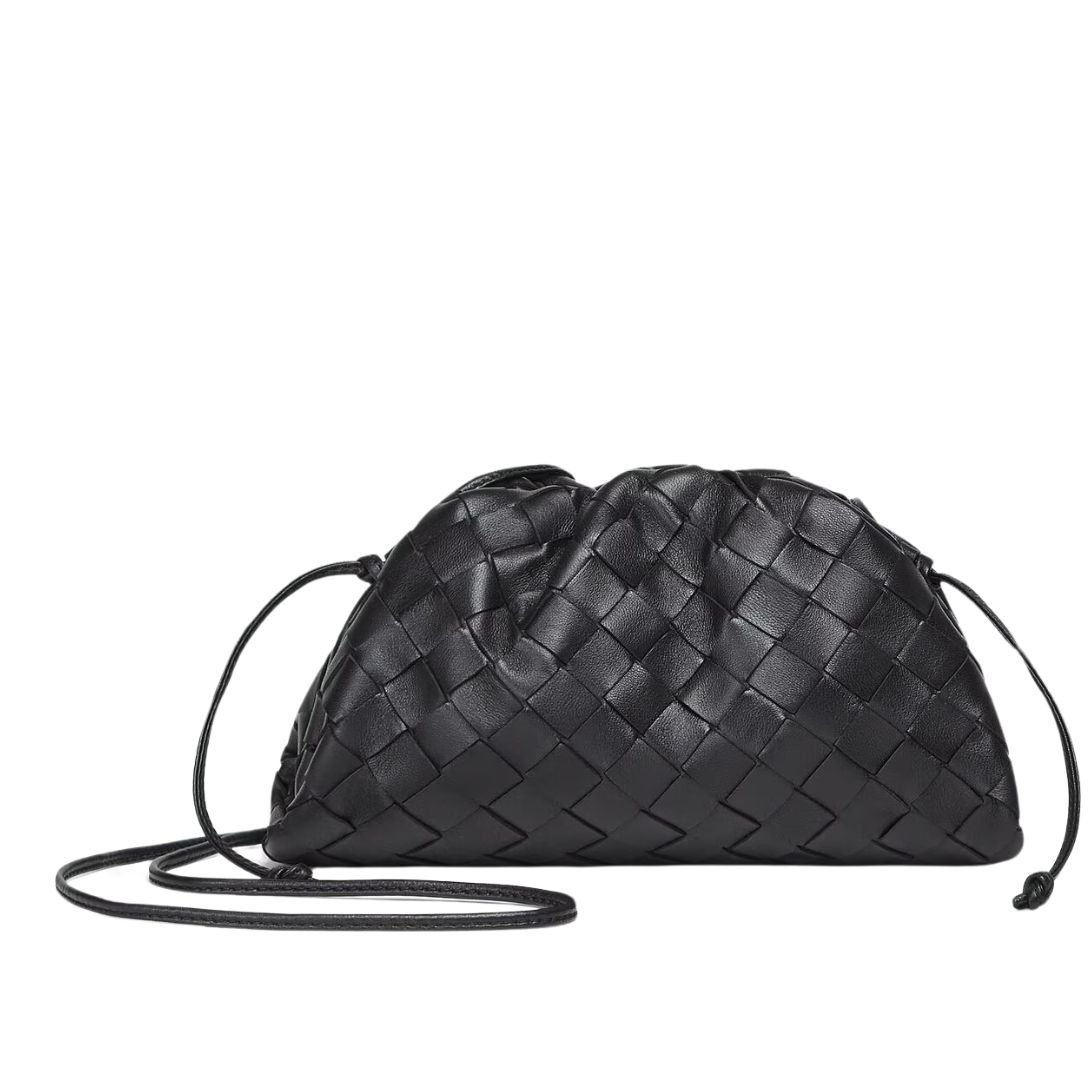 BOTTEGA VENETA MINI POUCH NERO