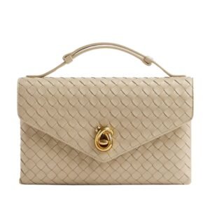 WOMAN BOTTEGA VENETA SMALL PINACOTECA ECRU