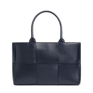 BOTTEGA VENETA ARCO SMALL INTRECCIATO LEATHER TOTE WOMEN