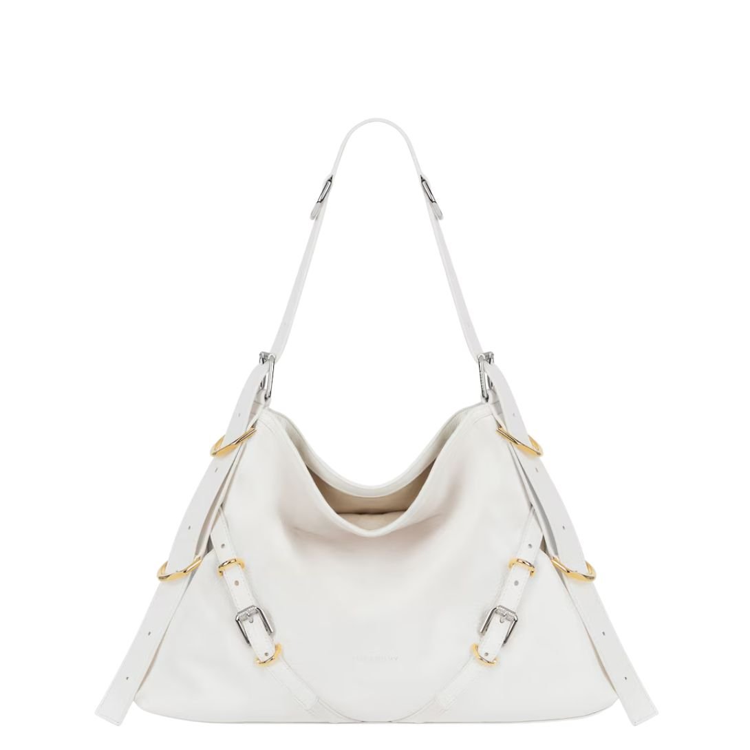 GIVENCHY WOMEN'S MEDIUM VOYOU BAG IVORY