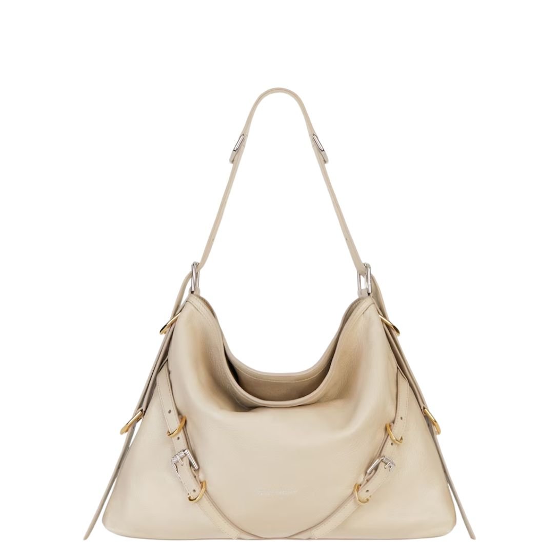 GIVENCHY WOMEN'S MEDIUM VOYOU BAG NATURAL BEIGE