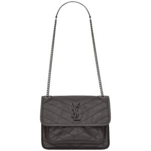SAINT LAURENT WOMEN’S NIKI BABY SHOULDER BAG STORM