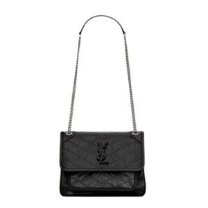 SAINT LAURENT WOMEN’S NIKI BABY SHOULDER BAG BLACK