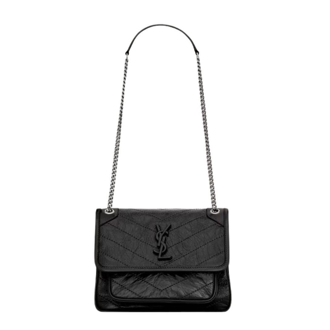 SAINT LAURENT WOMEN'S NIKI BABY SHOULDER BAG BLACK