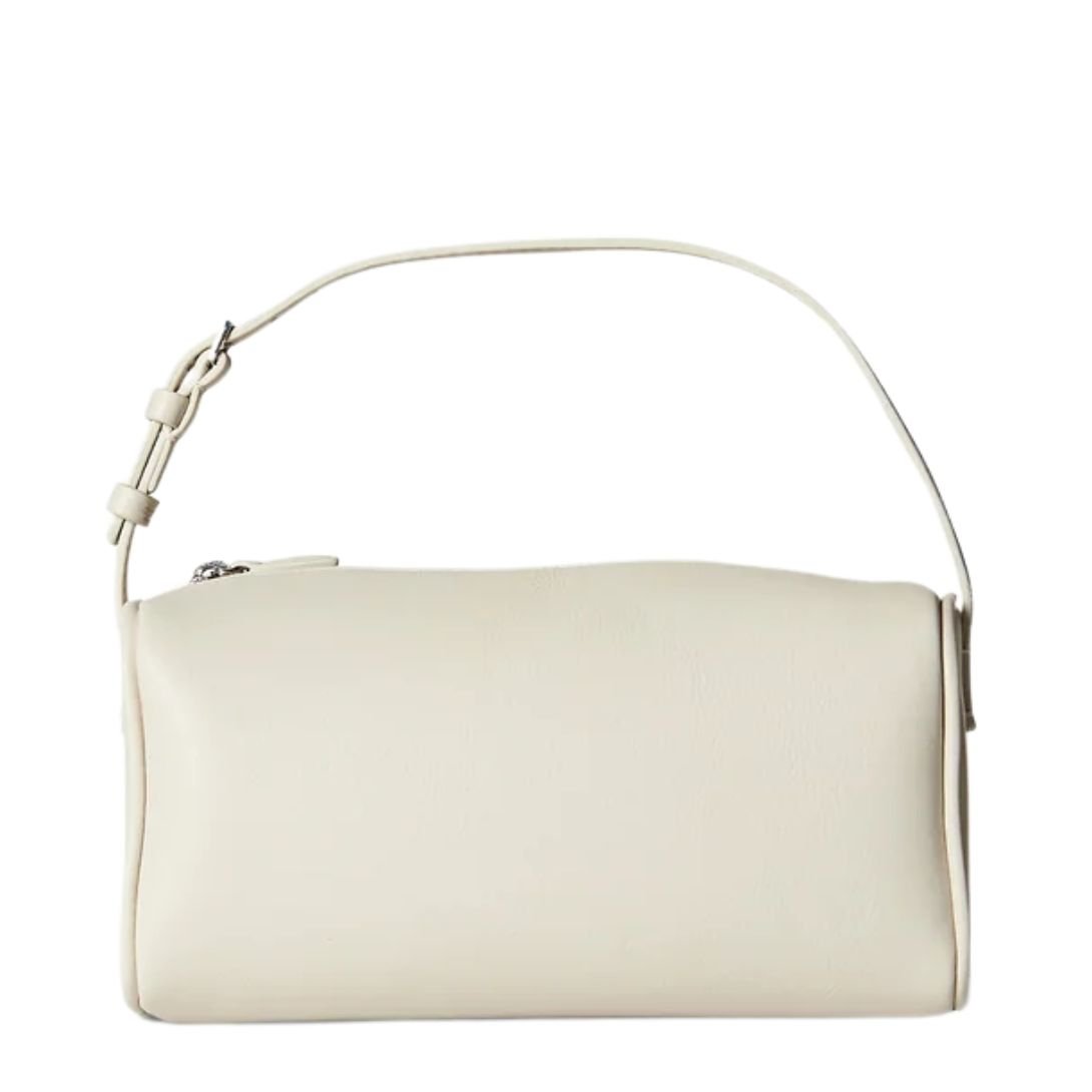 THE ROW ROUND 90'S BAG IN WHITE