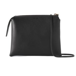 THE ROW NU MINI TWIN MINI LEATHER SHOULDER BAG