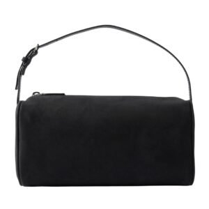 THE ROW 90’S BLACK NUBUCK BAG BLACK