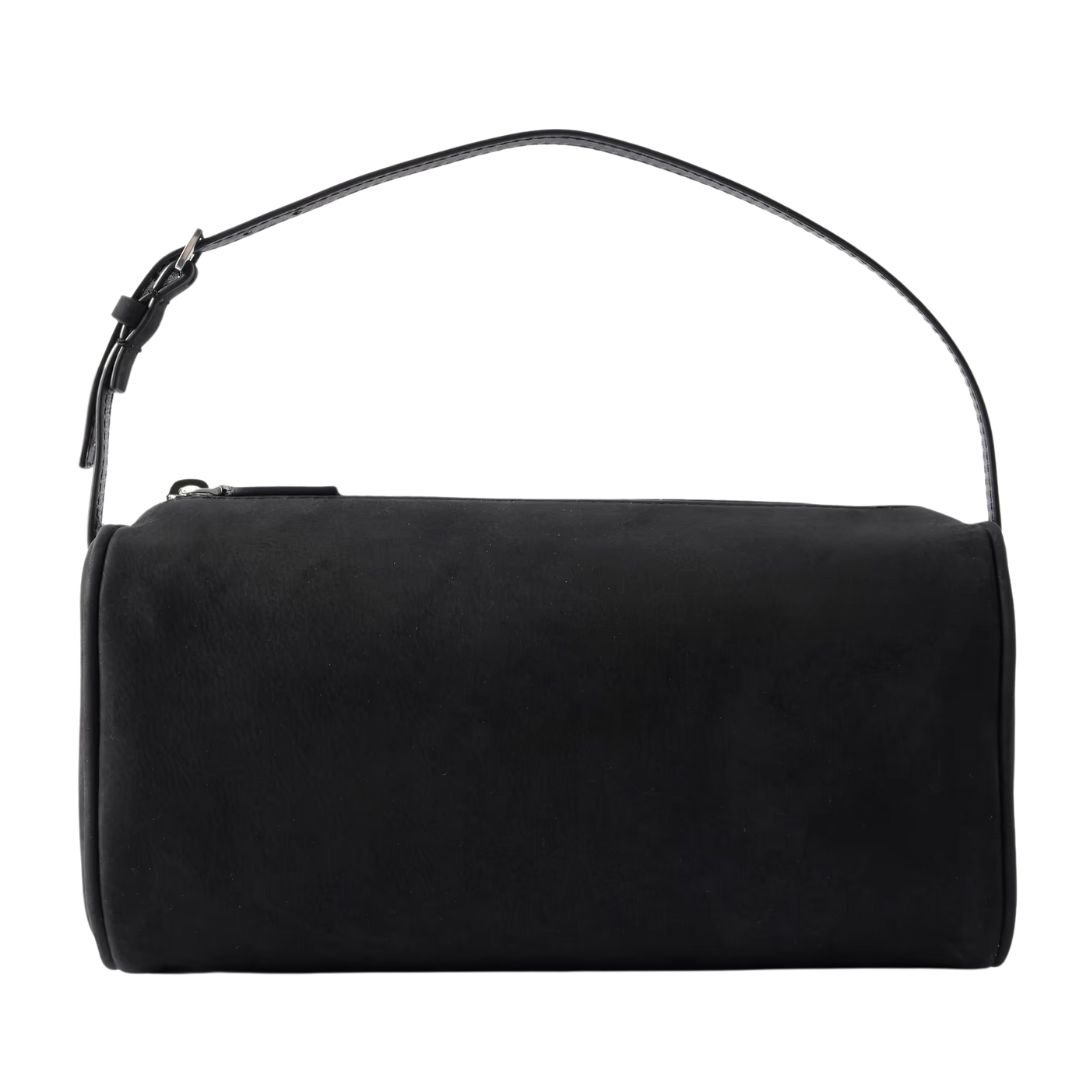 THE ROW 90'S BLACK NUBUCK BAG BLACK