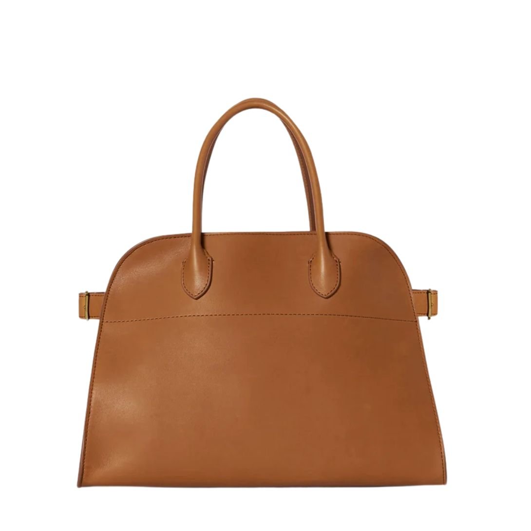 THE ROW SOFT MARGAUX 12 BAG CUIR