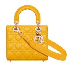 WOMEN DIOR SMALL MY ABCDIOR BAG SUNNY YELLOW