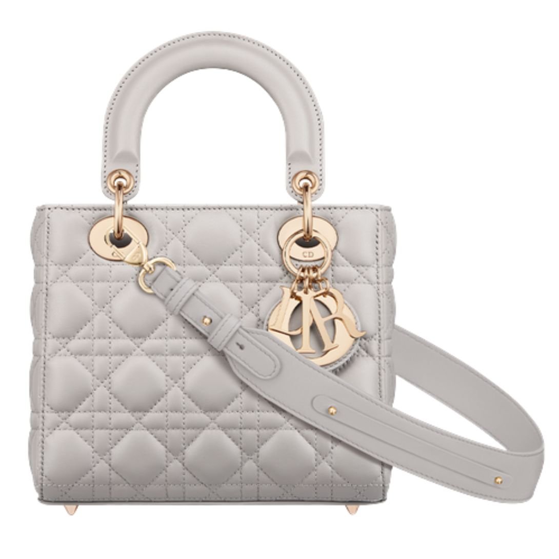 WOMEN DIOR SMALL MY ABCDIOR BAG GRAY CANNAGE