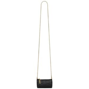 SAINT LAURENT WOMEN’S MICRO SADE TUBE IN LAMBSKIN
