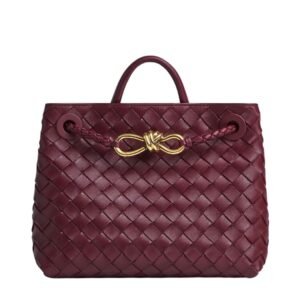 WOMAN BOTTEGA VENETA SMALL ANDIAMO SHOULDER BAG BAROLO