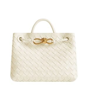 WOMAN BOTTEGA VENETA SMALL ANDIAMO SHOULDER BAG SEA SALT