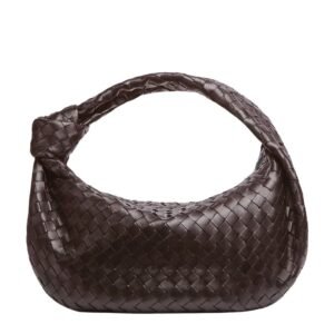 BOTTEGA VENETA JODIE INTRECCIATO TOTE WOMEN BAG FONDANT