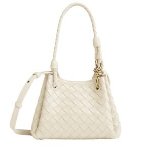 WOMAN BOTTEGA VENETA SMALL PARACHUTE BAG IN SEASALT