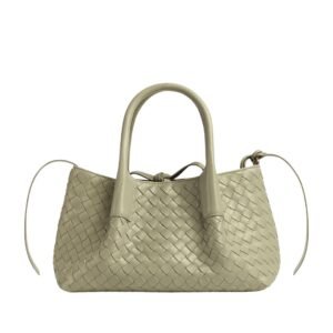 WOMAN BOTTEGA VENETA SMALL PINACOTECA TRAVERTINE