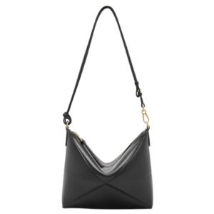 WOMAN LOEWE PUZZLE FOLD POUCH BLACK