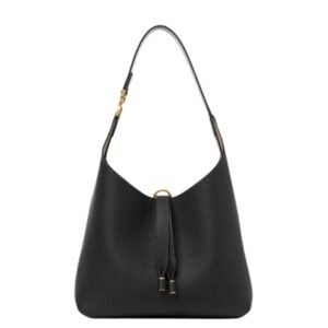 CHLOE MARCIE SMALL LEATHER WOMEN’S HOBO BAG BLACK