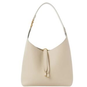 CHLOE MARCIE SMALL LEATHER WOMEN’S HOBO BAG MISTY IVORY