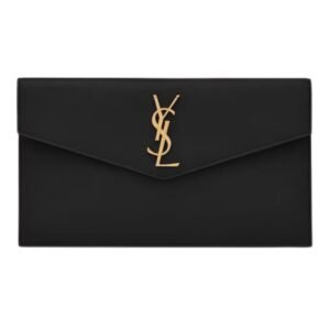 SAINT LAURENT WOMEN’S UPTOWN POUCH BLACK