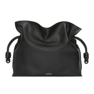 LOEWE WOMEN’S FLAMENCO LARGE BAG BLACK