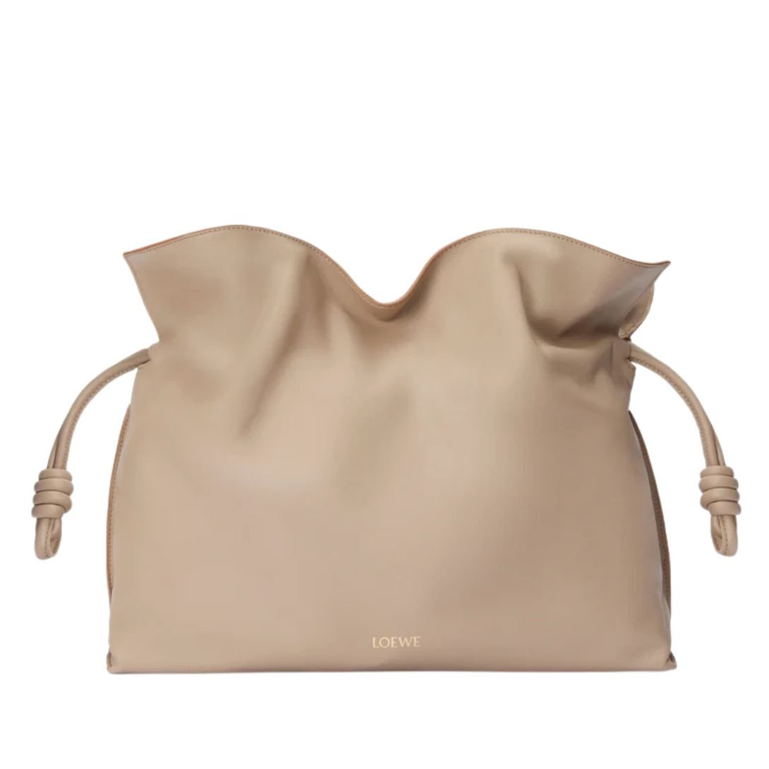 LOEWE WOMEN'S FLAMENCO LARGE BAG SAND