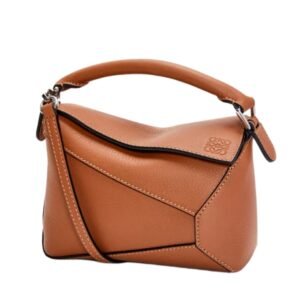 LOEWE WOMEN’S MINI PUZZLE BAG TAN