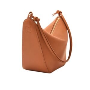LOEWE WOMEN’S MINI HAMMOCK HOBO BAG TAN