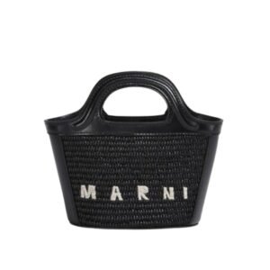 WOMEN MARNI TROPICALIA MICRO BAG IN BLACK