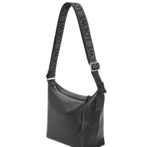 MAN LOEWE CUBI CROSSBODY SMALL BAG BLACK